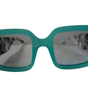 Sunglasses Chunky Aqua Frames NWT SKU 000351-14